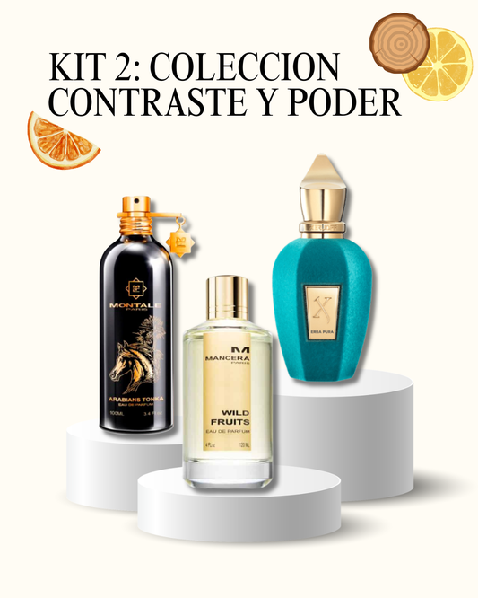 Colección UNISEX "Contraste y Poder": 3 Aromas de Alto Impacto