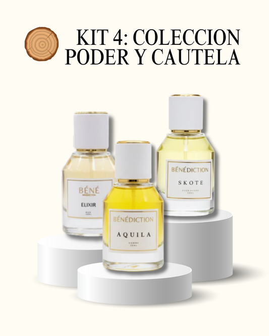 Colección Masculina "Poder y Cautela": 3 Perfumes Cálidos y Dulces