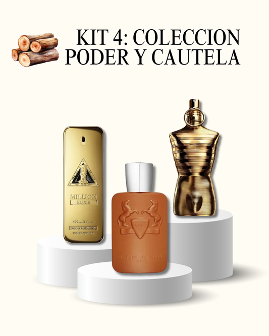 Colección Masculina "Poder y Cautela": 3 Perfumes Cálidos y Dulces