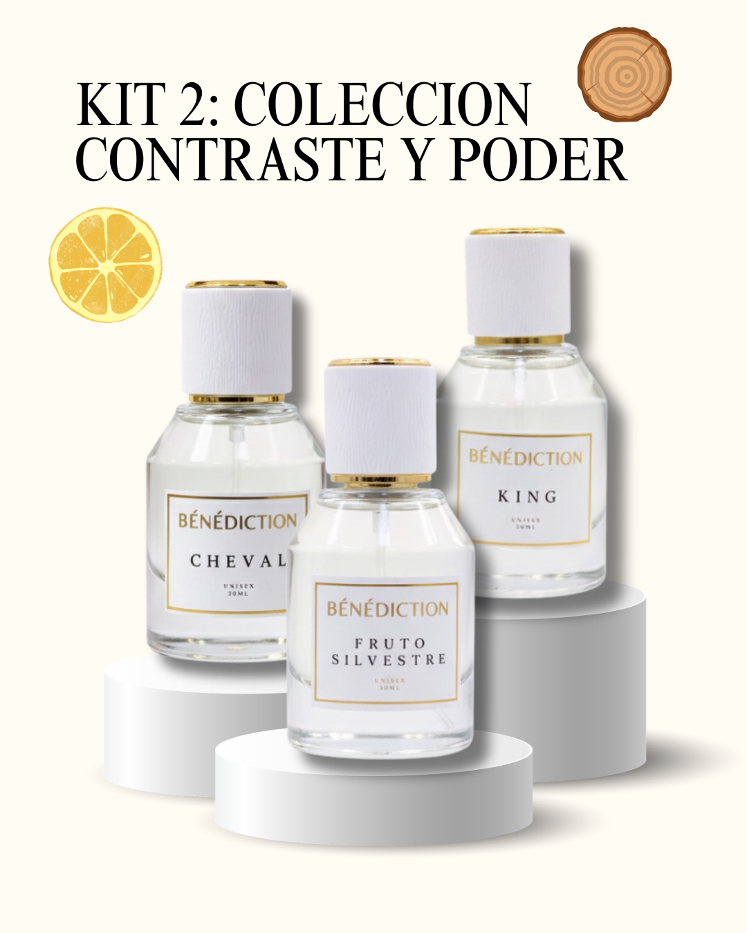 Colección UNISEX "Contraste y Poder": 3 Aromas de Alto Impacto