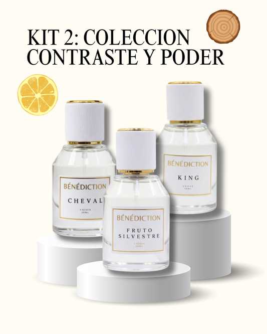 Colección UNISEX "Contraste y Poder": 3 Aromas de Alto Impacto