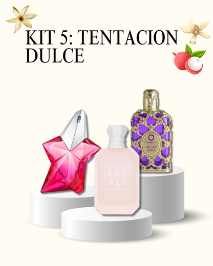 Set "Tentación Dulce": 3 Perfumes Gourmand, Seductores y Duraderos